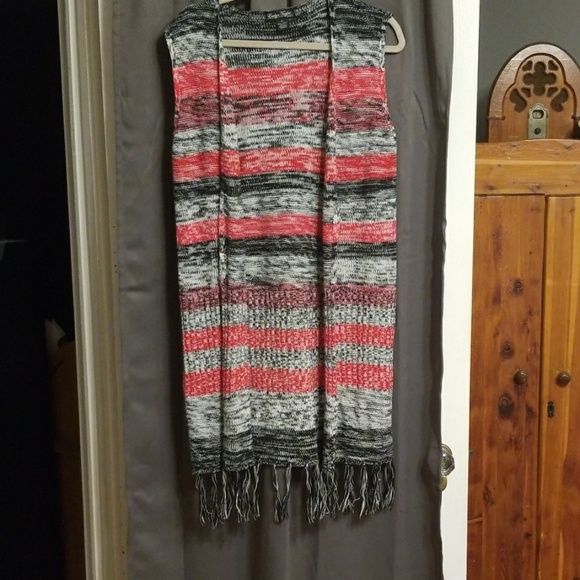 evelyn taylor Sweaters - Evelyn Taylor long, sleeveless sweater. Size 1X